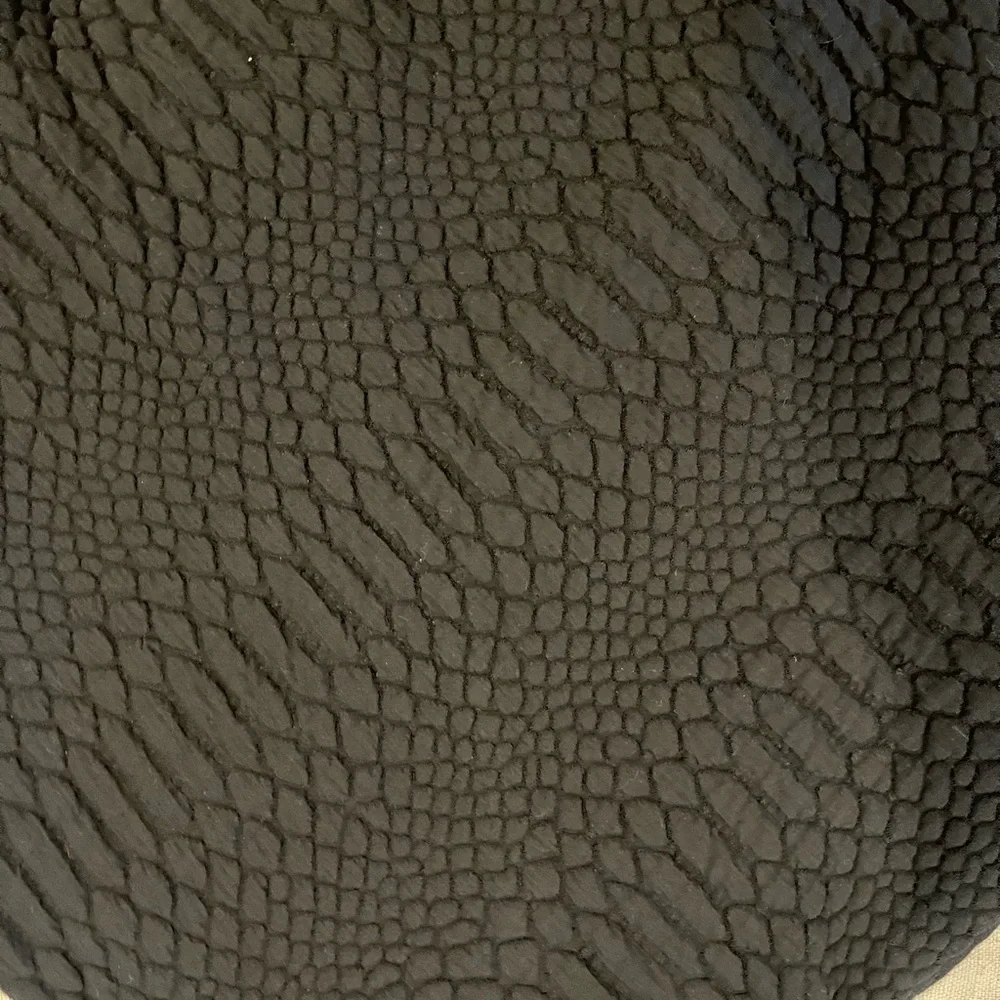 Catherine Malandrino black textured sleeveless A-line dress - Picture 7 of 11